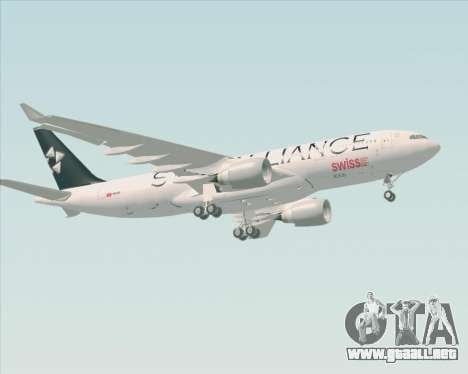 Airbus A330-200 SWISS (Star Alliance Livery) para GTA San Andreas