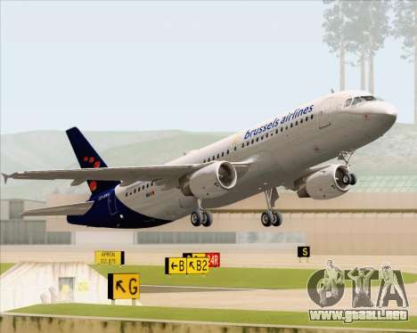 Airbus A320-200 Brussels Airlines para GTA San Andreas