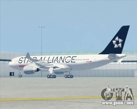 Airbus A330-200 SWISS (Star Alliance Livery) para GTA San Andreas