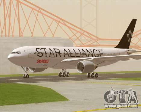 Airbus A330-200 SWISS (Star Alliance Livery) para GTA San Andreas