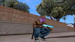 Blueline Gun Pack para GTA San Andreas