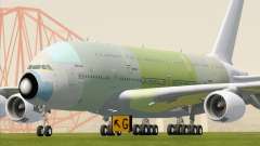 Airbus A380-800 F-WWDD Not Painted para GTA San Andreas