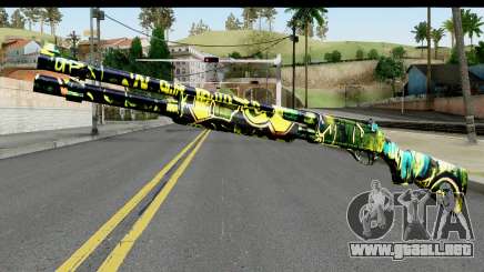 Grafiti Shotgun para GTA San Andreas