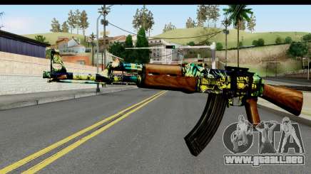 Grafiti AK47 para GTA San Andreas