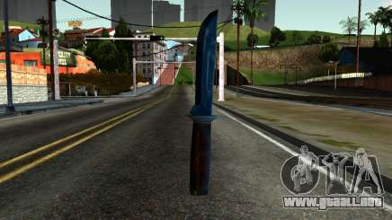 Knife from Kuma War para GTA San Andreas