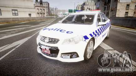 Holden VF Commodore SS Victorian Police [ELS] para GTA 4