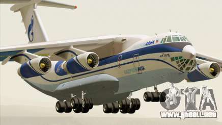 IL-76TD Gazprom Avia para GTA San Andreas