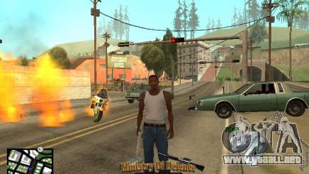 C-HUD для Ejército para GTA San Andreas