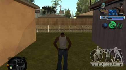 C-HUD для Ghetto para GTA San Andreas