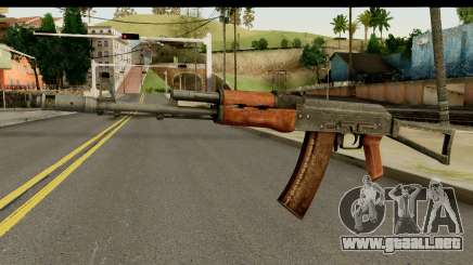 AKS-74 de Madera Oscura para GTA San Andreas