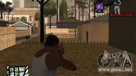 C-HUD by Alesha para GTA San Andreas