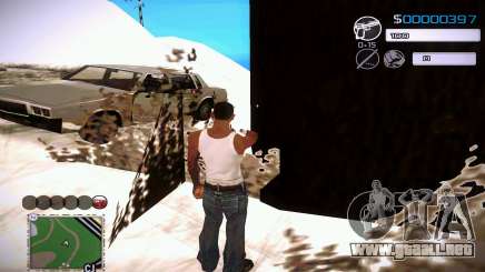 C-HUD by Jeremy Wilsher para GTA San Andreas