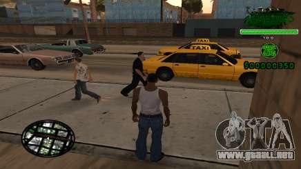 C-HUD Grove St. Family para GTA San Andreas