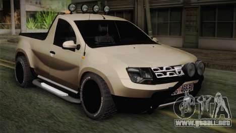 Dacia Duster Pickup 2014 para GTA San Andreas