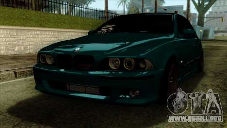 BMW 540 E39 Accuair para GTA San Andreas