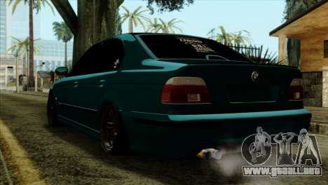 BMW 540 E39 Accuair para GTA San Andreas