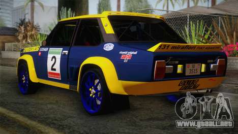 Fiat Abarth Sport Edition para GTA San Andreas