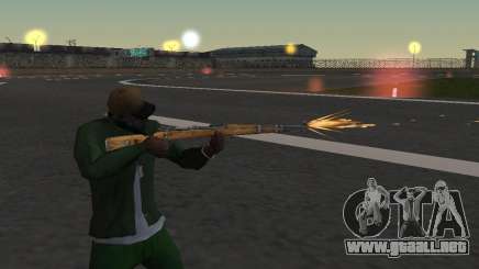 Hermosas tomas de armas para GTA San Andreas