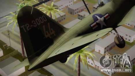 ИЛ-10 de la Fuerza Aérea de Estados unidos para GTA San Andreas