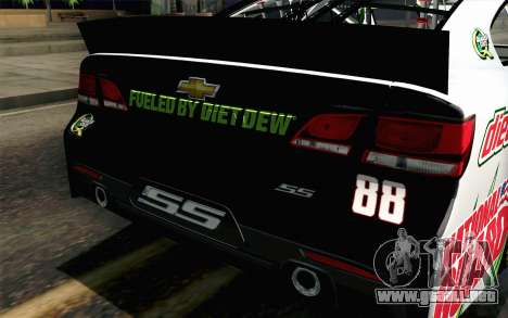 NASCAR Chevrolet SS 2013 v4 para GTA San Andreas