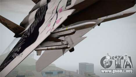 F-22 Raptor Colorful Floral para GTA San Andreas