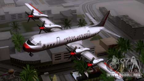 L-188 Electra American Als para GTA San Andreas