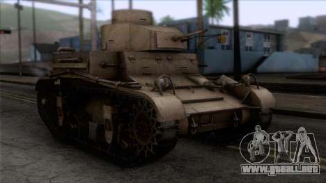 M2 Light Tank para GTA San Andreas