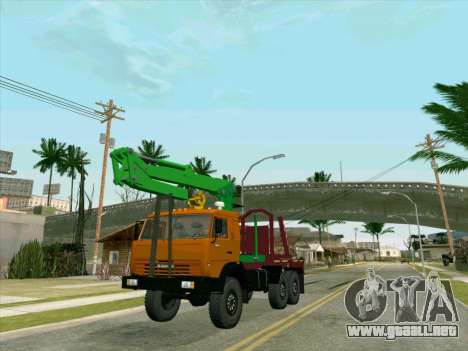 KamAZ 44108 Madera para GTA San Andreas