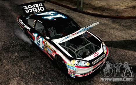 NASCAR Chevrolet Impala 2012 Plate Track para GTA San Andreas