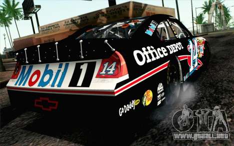 NASCAR Chevrolet Impala 2012 Plate Track para GTA San Andreas