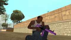 Purple Weapon Pack by Cr1meful para GTA San Andreas