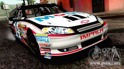 NASCAR Chevrolet Impala 2012 Plate Track para GTA San Andreas
