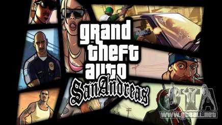 Menú HD para GTA San Andreas