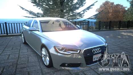 Audi A6 2012 v1.0 para GTA 4