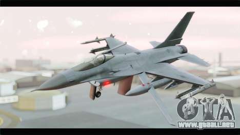 F-16A Republic of Korea Air Force para GTA San Andreas