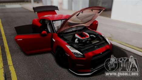 Nissan GTR Nismo 2015 para GTA San Andreas