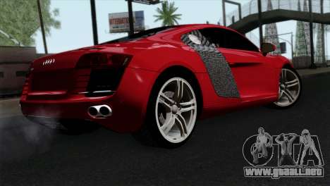 Audi R8 v2 para GTA San Andreas
