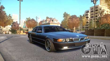 BMW 750i e38 1994 Final para GTA 4