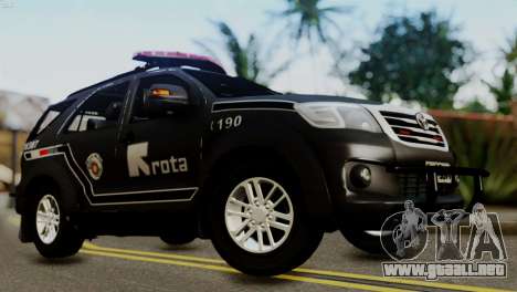Toyota Hilux SW4 2014 ROTA para GTA San Andreas
