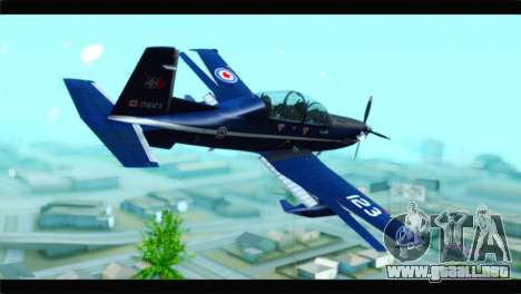 Beechcraft T-6 Texan II Royal Canadian Air Force para GTA San Andreas