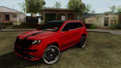 Jeep Grand Cherokee SRT8 para GTA San Andreas