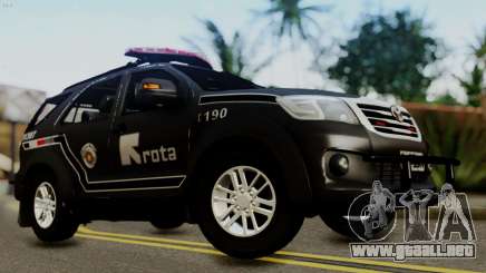 Toyota Hilux SW4 2014 ROTA para GTA San Andreas