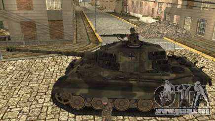 Panzerkampfwagen Tiger II para GTA San Andreas