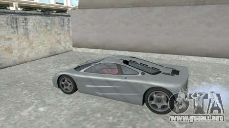 1992 McLaren F1 Clinic Model Custom Tunable v1.0 para GTA San Andreas