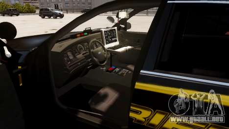 Ford Crown Victoria Sheriff LC [ELS] para GTA 4