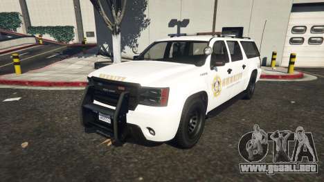 Declasse Sheriff SUV white
