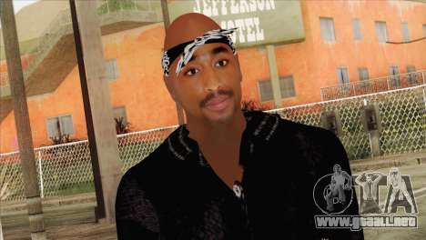 Tupac Shakur Skin v1 para GTA San Andreas