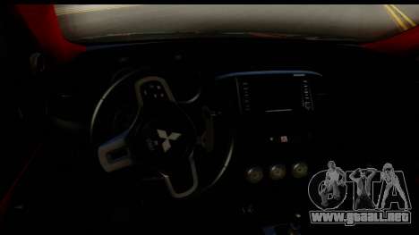 Mitsubishi Lancer Evolution X 2014 Itasha para GTA San Andreas