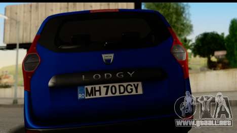 Dacia Lodgy 2014 para GTA San Andreas