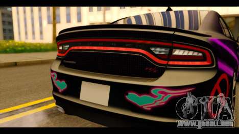 Dodge Charger RT 2015 Hestia para GTA San Andreas